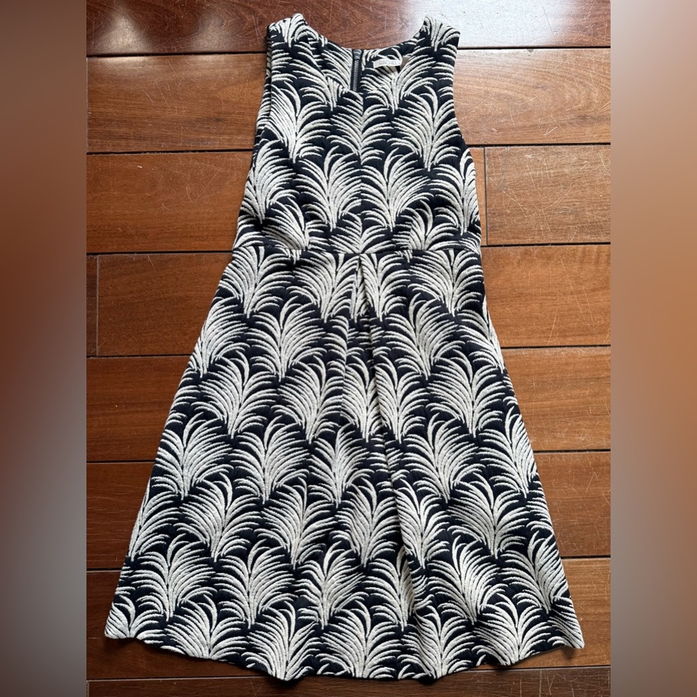 Rachel Rachel Roy Print Box Pleat Fit And Flare Dress